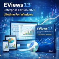 EViews 13 Enterprise Edition 2023 Lifetime For Windows Econometric Statistical Analysis Software (64