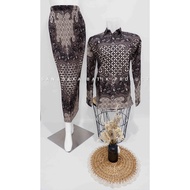 Batik couple/baju batik couple/batik set/batik Long Sleeve/Skirt set