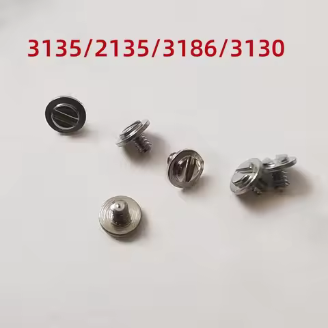 2Pcs for 3135/2135/3186/3130 Original Movement Screw Hold the Movement Screws Watch Repair Accessori