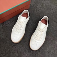 M5X8  Italy*Loro New Style Sneakers Sports Casual Shoes Breathable White Shoes Couple Men's Training