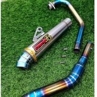 Daeng4 ￼Tambutsuo super open spec apido pipe exhaust pipe Muffler open tmx 125 155 tmx 150 pinoy 125