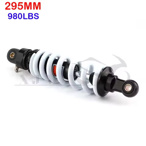 295mm 980LBS motorcycle rear shock absorber adjustable mud pit bicycle rear shock absorber suitable