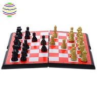 Chess Set - Plastic Chess Board - Small International Chess - Entertainment Chess - Boardgame