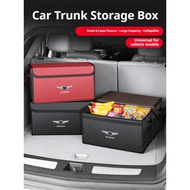 For Genesis EQ900 G70 G80 G90 GV60 GV70 GV80 GV90 Car Trunk Foldable Storage Box Large-Capacity Stow