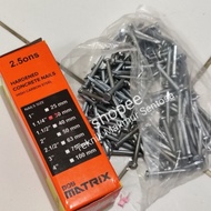 Concrete Nails 1 1.25 " 25mm 30mm Nail Wall Nails 1 1.25 Inch 30 mm random brand