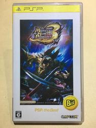 自有收藏 日本版 SONY PSP遊戲 Monster hunter Portable 3rd 魔物獵人3 無說明書