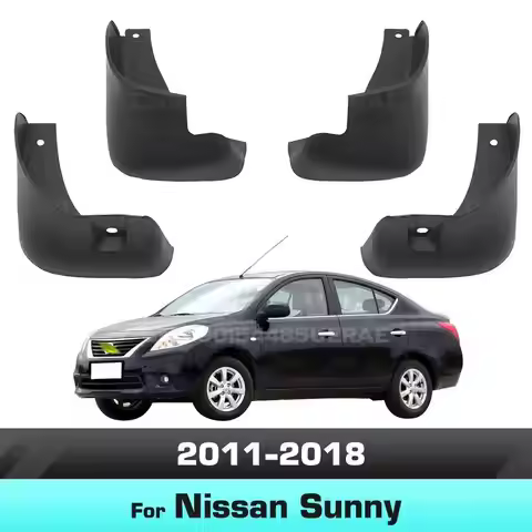 For Nissan sunny 2011 2012 2013 2014 2015 2016 2017 2018 Fender Mudguard Mud Flaps Guard Splash Flap