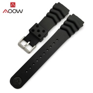 Sport Silicone Strap 18mm 20mm 22mm Waterproof Diver Rubber Watchband Men Replacement Bracelet Band Watch Accessories for Seiko