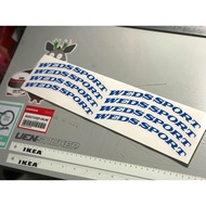 RIM STICKER WEDS SPORT #Tc05 #wedssport