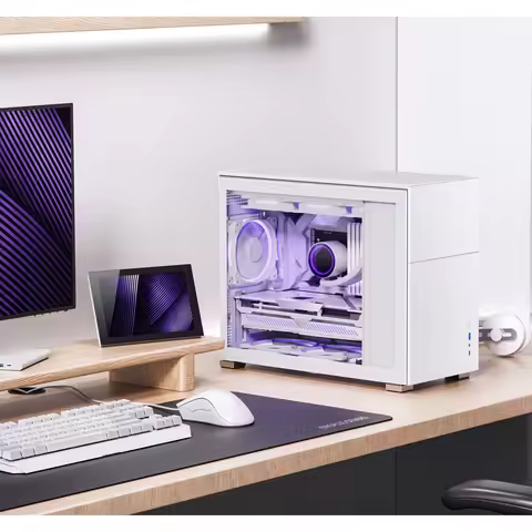 Secondary screen chassis JONSBO Pinecone D31/D41 Chassis MATX Small Volume ATX Side Transparent Sub 