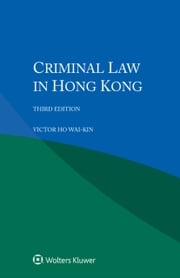 Criminal Law in Hong Kong Victor Ho Wai-kin