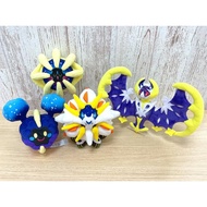 Pokemon Center Fit Plush Cosmog Cosmoem Solgaleo Lunala Boneka
