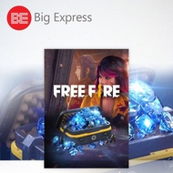 FREE FIRE (MY) Diamonds | 24 Hours Instant Top Up | Top Up via ID | Cheap &amp; Fast Service | FF Diamond - Big Express