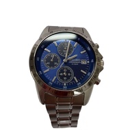 SEIKO mens watches quartz wrist watch analogues stainless BLU SLV 7T92-0DW0 Chronograph Direct from 