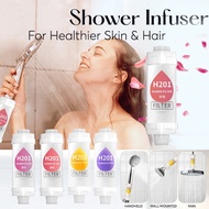 H201 Vitamin Fragrance Shower Filter Shower Accessories Shower Head Filter Scented Bathing Shower Fi