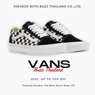 VANS OLD SKOOL CHECKERBOARD Buzz Sneaker Thailand รองเท้าผ้าใบแบรนด์ ชายและหญิง