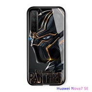 Hontinga ปลอกสำหรับ เคสโทรศัพท์ เคส Huawei nova 7 SE กรณีมหัศจรรย์กรณีโทรศัพท์สำหรับเด็กเวนเจอร์สกัปตันอเมริกาไอรอนแมนเดอร์แมนแก้ว huwawei nova 7se กรณีสีดำปกกรณียากสำหรับเด็กผู้ชาย