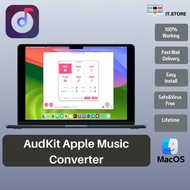 AudKit Apple Music Converter For Mac M1/M2/M3 Pro/M3 Max Chip Apple Silicone MacOs/Macbook/Mac Softw