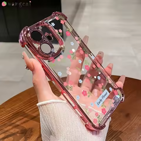 For Redmi 14C 14R 13C 13R 12C 13 12 11A 10 Power 10C 9 Prime 9A 9T 9i 4G 5G Phone Case Cute Plating 