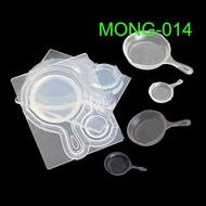 1 Set Mini Pan Pot Resin Silicone Mold Epoxy Resin Jewelry Tools Art Craft Tools