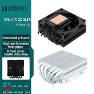 UPSIREN ITX90V6 X51 Down-draft 51mm 6-Heatpipe Ultra-thin CPU Air Cooler, High-performance heat pipe