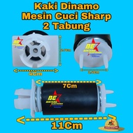 KAKI DINAMO SPIN SHARP KAKI MOTOR PENGERING MESIN CUCI SHARP 2 Tabung