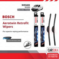 Bosch Aerotwin Retrofit U Hook Wiper Set for Nissan NV200 (22"/16")