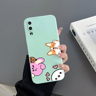 Tpu the Red-faced rabbit for Huawei P20 Huawei P20 PRO Huawei P20 Lite 4G Huawei P30 Huawei P30 PRO Huawei P30 Lite straight edge mobile phone case
