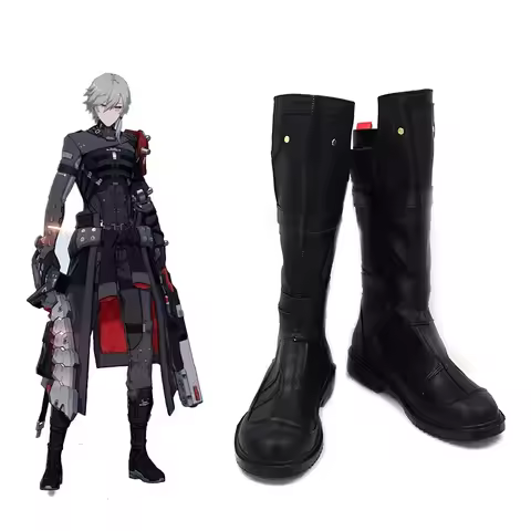 Roland Cosplay Shoes Punishing Gray Raven Cosplay Props Halloween Carnival Boots PU Shoes Custom Mad
