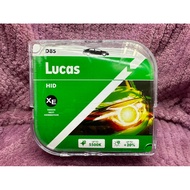 Lucas HID Bulb 5500K Ultra White Light D8S Lamp D1S D2S D2R D3S D8S One Set 2pc Shipped From Taiwan