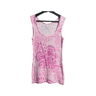 Gap Tank Top Graphic Pattern Pink Chest Size 26 -42