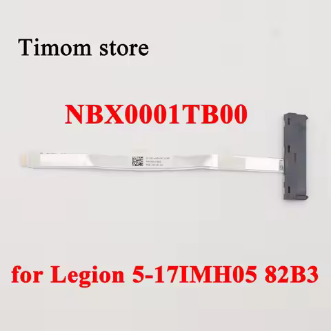 NBX0001TB00 for Legion 5-17IMH05 82B3 Original New Lenovo Laptop HDD Hard Drive Connector Jack Cable