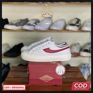 Gazelle Low White Red Compass SHOES