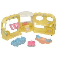 EPOCH Sylvanian Families Car Carrier [Let's play! Minna no Hoikuen Bus ] S-70 ST Mark certified 3 years old and up Toy Dollhouse Sylvanian Families