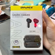 AWEI T58ANC 降噪藍芽耳機/無線耳機/防水防汗/遊戲耳機/wireless gaming earbuds/Bluetooth/headsets/noise reduction