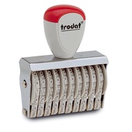 TRODAT STAMP 10 DIGIT 15410 4.0MM