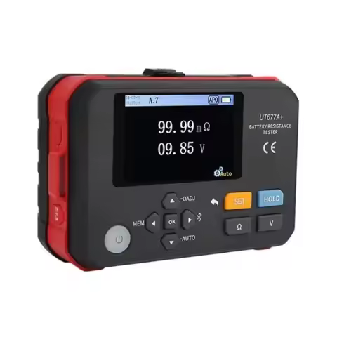 UT677A Battery Internal Resistance Tester High Precision 70V 0 3Ω for Lithium Lead Acid Cell