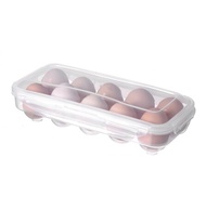 กล่องใส่ไข่ กล่องเก็บไข่ ที่เก็บไข่ ถาดไข่ แผงไข่ กล่องหลุมเก็บไข่  ให้ไข่สดนานขึ้น วางซ้อนได้  Egg Storage 10/18 ฟอง