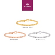 HABIB Oro Italia 916 Yellow Gold Bangle GB94210525 (22K Gold)