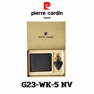 Pierre Cardin Gift set กิ๊ฟเซ็ทกระเป๋าธนบัตร+พวงกุญแจ รุ่น G23-WK-5 NV - Pierre Cardin, Lifestyle &amp; Fashion