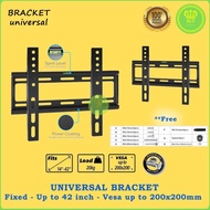 BRACKET TV LED 24 32 40 Inch Universal Fixed Breket Wall Mount Braket
