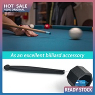  Octagonal Pool Chalk Holder Portable Cue Chalk Holder Portable Octagonal Pool Cue Chalk Holder Billiard Accessories for Snooker Enthusiasts Birthday Gift Black Plastic