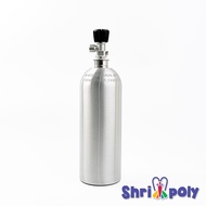 CO2 ALUMINIUM TANK CYLINDER 2L PLANTED AQUARIUM TANK ACCESSORIES