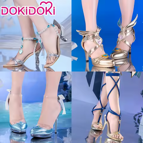 IN STOCK Anastasya Vodyanitsa Lauma Odette Shoes Cosplay Genshin Impact DokiDoki Fatui Women Shoes S