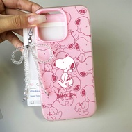 HP GANTUNGAN Snoopy [Case+Lanyard Combination] Realme C85 Pro C71 71 Note 70 C75X C75 Note 60 Note 6