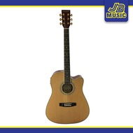 Fernando - Acoustic Guitar With EQ (Aw-41Eq)(Natural)(Dreadnought)(Spruce Top)(Acoustic Guitar)