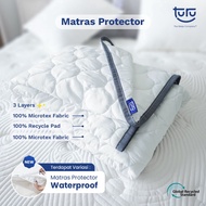 Direct Atc Mattress Protector TURU Non Waterproof Mattress Waterproof AQUA SEAL TECHNOLOGY