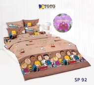 TOTO SNOOPY SP ลิขสิทธิ์แท้ ผ้าปูที่นอน (ไม่รวมผ้านวม) 3.5 5 6ฟุต สนูปี้  cattleya bedding bed โตโต้