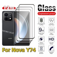 1-3Pcs Cover Protective Glass For Huawei nova Y74 Y73 4G 2026 Nova Y 74 73 NovaY74 NovaY73 Tempered 