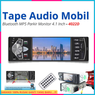 Tape Audio Mobil Bluetooth MP5 Parkir Monitor 4.1 Inch audio mobil bluetooth full bass layar sentuh